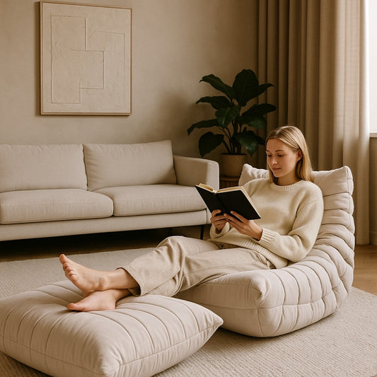 Alcantara Fåtölj Cremé