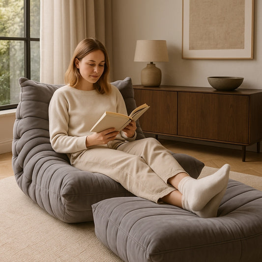 Alcantara Fåtölj Askgrå