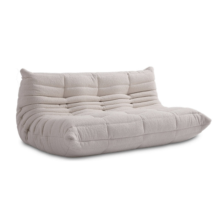 Soffa 3-Sits Cremé