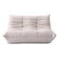 Alcantara Soffa 2-Sits Cremé