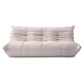 Alcantara Soffa 3-Sits Cremé