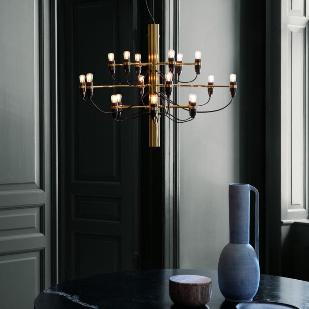 LJUSKRONA 18 Mässing