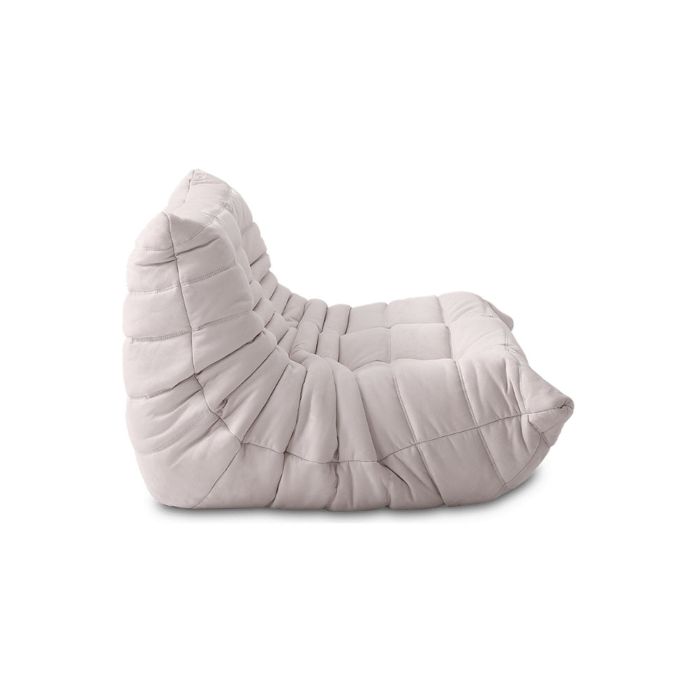 Alcantara Soffa 2-Sits Cremé