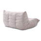 Alcantara Soffa 2-Sits Cremé