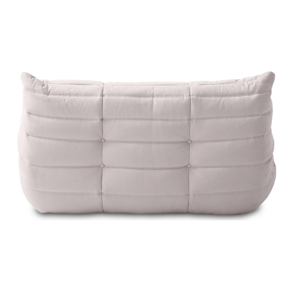 Alcantara Soffa 2-Sits Cremé