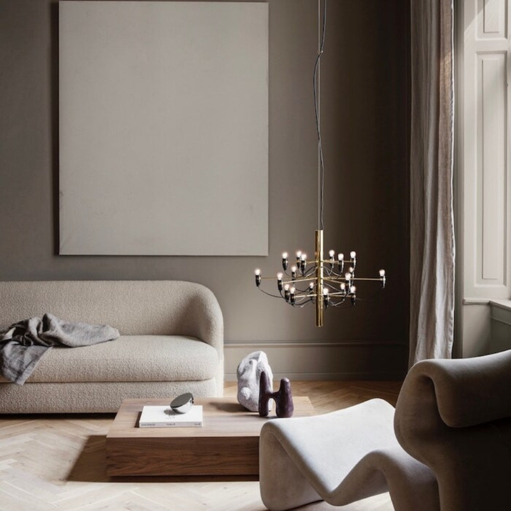 LJUSKRONA 18 Mässing